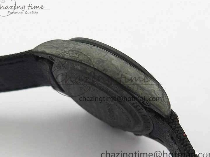 MiroTime 0124 Stretchable Daytona DIW All Black Carbon Noob 1:1 Best Edition Black Dial on Black Nylon Strap SA 2582